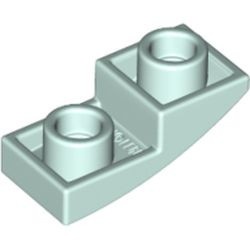 24201-152 Omgekeerde dakpan 2x1 rond aqua, licht NIEUW *1B105
