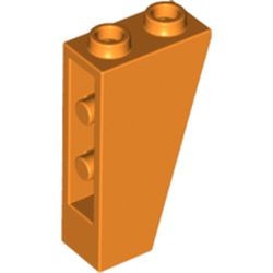 2449-4G Omgekeerde dakpan 75 graden 2x1x3 oranje gebruikt *1B404