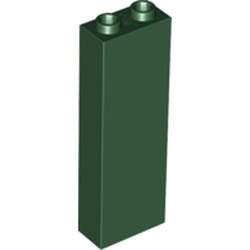 2454-80 Steen 1x2x5 groen, donker NIEUW *5K0000