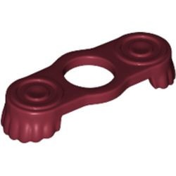 2526-59 Epaulette rood, donker NIEUW *
