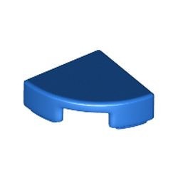 25269-7 Tegel 1/4 rond blauw NIEUW *1B140
