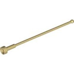 2569-2 Antenne 1x8 noppen hoog crème NIEUW *1B053