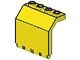 2582-3G Scharnierpaneel 2x4x3 1-3v 1x gebogen geel gebruikt *1F019