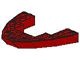 2622-5G Boegsteen 8x10x1 rood gebruikt *