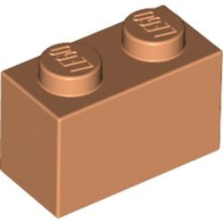 3004-28 Steen 1x2 caramel NIEUW *