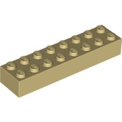 3007-2 Steen 2x8 crème NIEUW *5K0000
