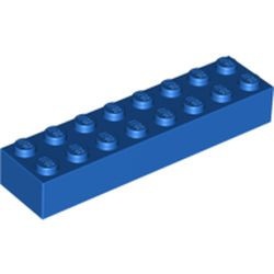 3007-7 Steen 2x8 blauw NIEUW *5K0000