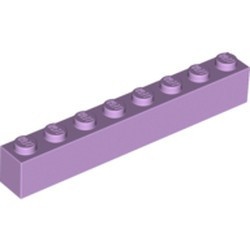 3008-154 Steen 1x8 lavender, licht NIEUW *5K0000