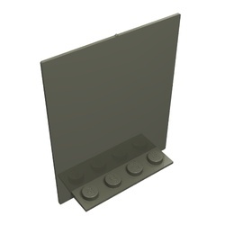 30102-10 Deur 2x5x5 Swivel donker, grijs (klassiek) NIEUW *