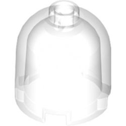 30151-12 Steen, 2x2x1 2/3 dome (hoog) transparant NIEUW *1B080