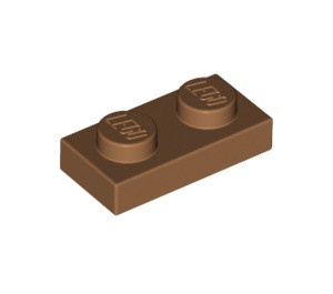 3023-150 Platte plaat 1x2 caramel, midden NIEUW *1B170
