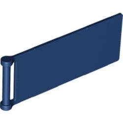 30292-63 Vlag 7x3 blauw, donker NIEUW *5B046