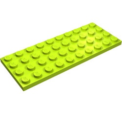 3030-34 Platte plaat 4x10 lime NIEUW *5K0000