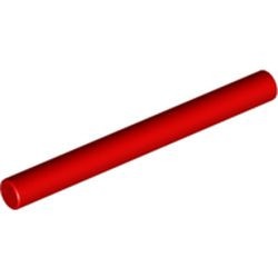 30374-5G Paal lengte 4 noppen rood gebruikt *1E014