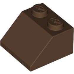 3039-8G Dakpan 45 graden 2x2 bruin (klassiek) gebruikt *1D021
