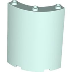 30562-152 Paneel 4x4x6 kwartrond aqua, licht NIEUW *5D0000