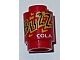 3062pb044-5 Steen 1x1 rond- BUZZ COLA rood NIEUW *1L076/77