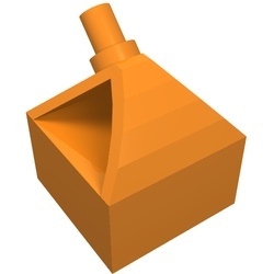 30640-4G Stuurhouder 2x2 oranje gebruikt *