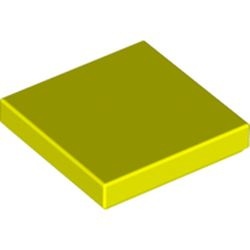 3068b-236 Tegel 2x2 neon geel NIEUW *1B119