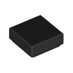 3070b-11A BULK: 50x tegel 1x1 zwart NIEUW *1B106