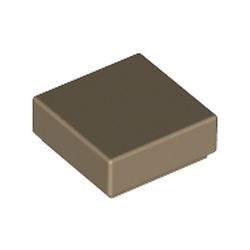 3070b-69 Tegel 1x1 crème,donker NIEUW *1B106