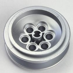 32020-67 Wiel 42.3x18mm lange ashouder zilver, metallic NIEUW *5W000