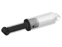 32181c02-12 Technic schokbreker 10L Damped, Complete Assembly transparant NIEUW *0d000
