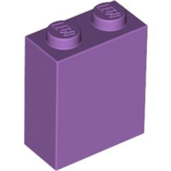 3245c-157 Steen 1x2x2 met nophouder binnen lavender, midden NIEUW *2-4