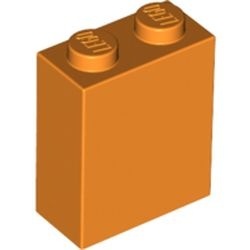 3245c-4 Steen 1x2x2 met nophouder binnen oranje NIEUW *2-4