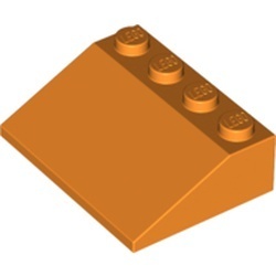 3297-4 Dakpan 33 graden 3x4 oranje NIEUW *1B129