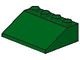 3297-6 Dakpan 33 graden 3x4 groen NIEUW *1B129