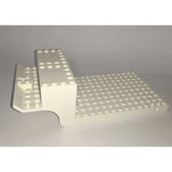 33202-1G Autobodem 10x21x5 1/3 Belville PAKKETPOST wit gebruikt *0L000