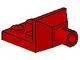 3481-5G Platte plaat 2x2 met opstaande rand en clip rotor rood gebruikt *1L0000
