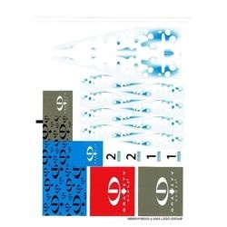 3538stk01 STICKER 3538 Snowboard Boarder Cross Race NIEUW *0S0000