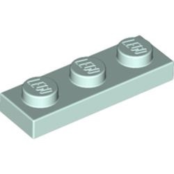 3623-152 Platte plaat 1x3 aqua, licht NIEUW *1B172