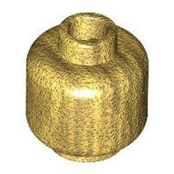 3626c-115 Steen Minifig dikrond holle nop goud, parel NIEUW *1L078