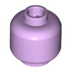 3626c-154 Steen Minifig dikrond holle nop lavender, licht NIEUW *1L078