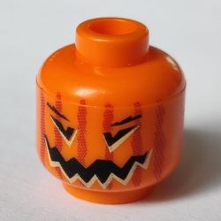 3626pb0388-4 H5-13 Hoofd- Tweezijdig Jack-o-Lantern pumpkin oranje NIEUW *0B0000