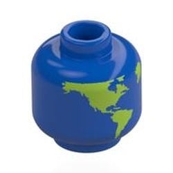 3626pb4087-7 Wereldbol blauw NIEUW *0B0000