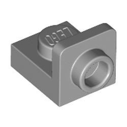 36840-86 Verbindingsplaat 1x1- 1x1 OMGEKEERD grijs, licht (blauwachtig) NIEUW *1B259