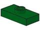 3794-6G Platte plaat 1x2 met 1 nop ZIE OOK 15573 groen gebruikt *1B312
