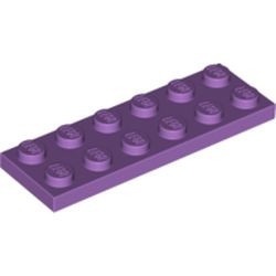 3795-157G Platte plaat 2x6 lavender, midden gebruikt *1A033