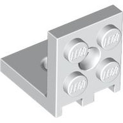 3956-1 Verbindingsstuk 2x2- 2x2 wit NIEUW *1L0000