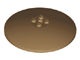 3961-69 Schotel 8x8 MASSIEVE noppen crème,donker NIEUW *1R027