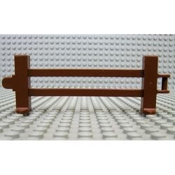 3967-8G DUPLO Hek 1x5x1 1/2 bruin (klassiek) gebruikt *