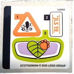 41421stk01 STICKER 41421stk01 FRIENDS Explorer NIEUW *0S0000