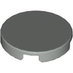 4150-9G Tegel 2x2 rond kruis achterkant ZIE OOK 14769 lichtgrijs (klassiek) gebruikt *1B336