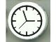 4150px1-1 Tegel 2x2 rond klok wit NIEUW *0K000