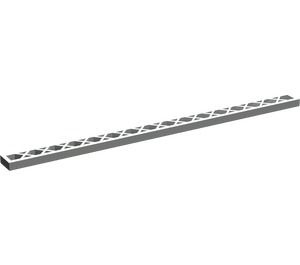 4168-1G Signaalmast 16 noppen lang wit gebruikt *0W60 - Img 2