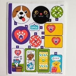 41699stk01 STICKER 41699 Pet Adoption Café NIEUW *0S0000